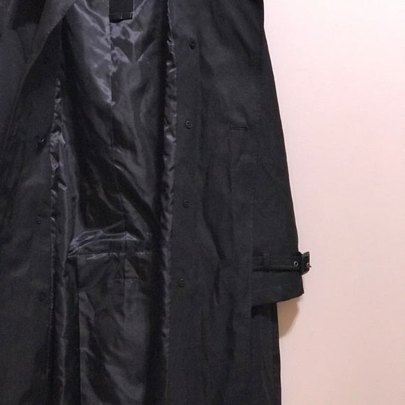Lauren Ralph Lauren Double Breasted Belted Trench Coat missing the belt - Picture 12 of 15
